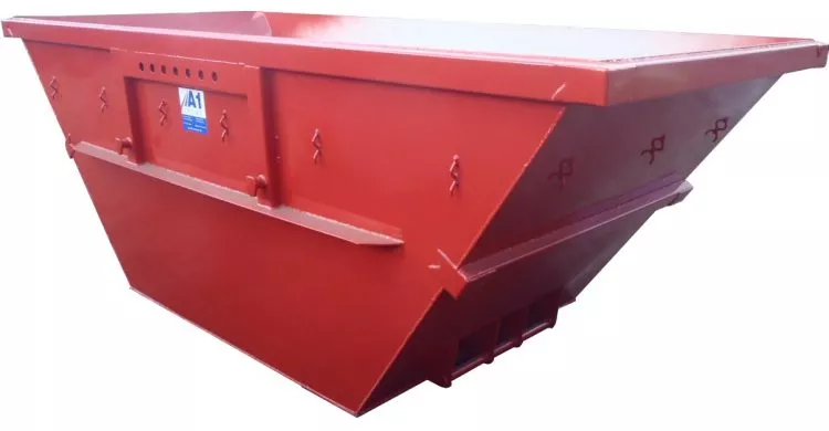 Absetzmulde nach DIN 30720 (offene Ausführung) trapezform - Mulde Container 15 m³